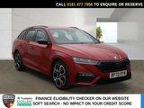 USED 2021 70 SKODA OCTAVIA 1.4 TSI iV 13kWh vRS Estate 5dr Petrol Plug-in Hybrid DSG Euro 6 (s/s) (245 ps) HISTORY+PANROOF+HEATED SEATS