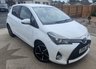 USED 2016 16 TOYOTA YARIS 1.33 Dual VVT-i Design Hatchback 5dr Petrol Multidrive S Euro 6 (99 ps) AUTOMATIC - &pound;35 ROAD TAX - SERVICE RECORDS - PARKING CAM - APPLE CARPLAY-ANDROID AUTO - CRUISE CONTROL - DAB RADIO