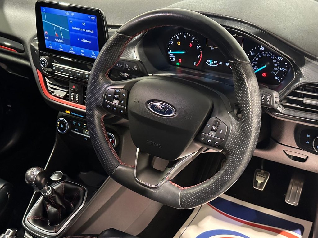 USED 2019 69 FORD FIESTA 1.0T EcoBoost GPF ST-Line X Hatchback 5dr Petrol Manual Euro 6 (s/s) (140 ps) 