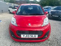 USED 2013 13 PEUGEOT 107 1.0 12V Active Hatchback 3dr Petrol Manual Euro 5 (68 ps) ONLY 63K MILES! 1 OWNER. &pound;20 TAX. IDEAL FIRST CAR
