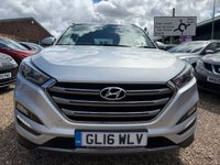 USED 2016 16 HYUNDAI TUCSON 2.0 CRDi Premium SUV 5dr Diesel Auto 4WD Euro 6 (136 ps) 