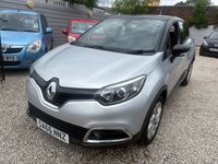 USED 2016 66 RENAULT CAPTUR 1.5 dCi ENERGY Dynamique Nav SUV 5dr Diesel Manual Euro 6 (s/s) (90 ps) ONLY 49K MILES! &pound;20 TAX. 7 STAMPS! F.S.H