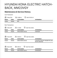 USED 2023 23 HYUNDAI KONA 64kWh Premium SUV 5dr Electric Auto (10.5kW Charger) (204 ps) ONE OWNER FROM NEW