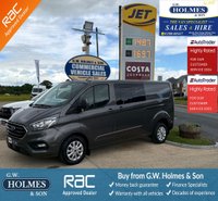 USED 2021 21 FORD TRANSIT CUSTOM LIMITED CREW VAN 2.0 TDCI 320 130 BHP L2 H1 6 SEAT DOUBLE CAB **AUTOMATIC**IMMACULATE**FSH** 