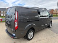 USED 2021 21 FORD TRANSIT CUSTOM LIMITED CREW VAN 2.0 TDCI 320 130 BHP L2 H1 6 SEAT DOUBLE CAB **AUTOMATIC**IMMACULATE**FSH** 