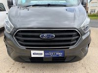 USED 2021 21 FORD TRANSIT CUSTOM LIMITED CREW VAN 2.0 TDCI 320 130 BHP L2 H1 6 SEAT DOUBLE CAB **AUTOMATIC**IMMACULATE**FSH** 