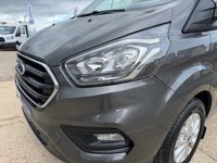 USED 2021 21 FORD TRANSIT CUSTOM LIMITED CREW VAN 2.0 TDCI 320 130 BHP L2 H1 6 SEAT DOUBLE CAB **AUTOMATIC**IMMACULATE**FSH** 