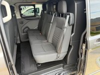 USED 2021 21 FORD TRANSIT CUSTOM LIMITED CREW VAN 2.0 TDCI 320 130 BHP L2 H1 6 SEAT DOUBLE CAB **AUTOMATIC**IMMACULATE**FSH** 