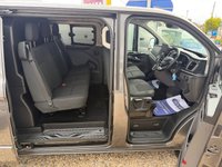 USED 2021 21 FORD TRANSIT CUSTOM LIMITED CREW VAN 2.0 TDCI 320 130 BHP L2 H1 6 SEAT DOUBLE CAB **AUTOMATIC**IMMACULATE**FSH** 