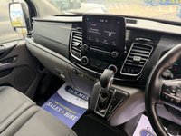 USED 2021 21 FORD TRANSIT CUSTOM LIMITED CREW VAN 2.0 TDCI 320 130 BHP L2 H1 6 SEAT DOUBLE CAB **AUTOMATIC**IMMACULATE**FSH** 