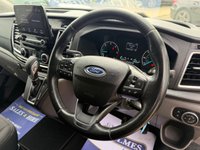 USED 2021 21 FORD TRANSIT CUSTOM LIMITED CREW VAN 2.0 TDCI 320 130 BHP L2 H1 6 SEAT DOUBLE CAB **AUTOMATIC**IMMACULATE**FSH** 