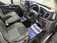 USED 2021 21 FORD TRANSIT CUSTOM LIMITED CREW VAN 2.0 TDCI 320 130 BHP L2 H1 6 SEAT DOUBLE CAB **AUTOMATIC**IMMACULATE**FSH** 