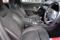 USED 2019 19 MERCEDES-BENZ A-CLASS 1.3 A180 AMG Line (Premium) Hatchback 5dr Petrol Manual Euro 6 (s/s) (136 ps) - EURO 6 , ULEZ, SAT NAV, HTD/LEATHER/ALCANTARA, R/CAMERA, P/SENSORS, LEDS, CRUISE/LDW, 18" ALLOYS, DAB & BLUETOOTH