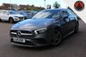 USED 2019 19 MERCEDES-BENZ A-CLASS 1.3 A180 AMG Line (Premium) Hatchback 5dr Petrol Manual Euro 6 (s/s) (136 ps) - EURO 6 , ULEZ, SAT NAV, HTD/LEATHER/ALCANTARA, R/CAMERA, P/SENSORS, LEDS, CRUISE/LDW, 18" ALLOYS, DAB & BLUETOOTH
