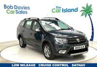 USED 2019 19 DACIA Logan MCV Stepway 0.9 TCe Comfort Estate 5dr Petrol Manual Euro 6 (s/s) (90 ps) Spacious Logan with One Private Owner & Full Service History, SATNAV, Bluetooth, Cruise Control, Parking Sensors & 33000 Miles