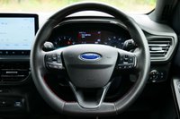 USED 2024 24 FORD FOCUS 1.0T EcoBoost MHEV ST-Line Hatchback 5dr Petrol Hybrid Manual Euro 6 (s/s) (125 ps) MAGNETIC GREY METALLIC PAINTWORK + APPLE CARPLAY + F&R PARKING SENSORS