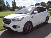 USED 2019 19 FORD KUGA 2.0 TDCi EcoBlue ST-Line SUV 5dr Diesel Manual Euro 6 (s/s) (150 ps)  19 INCH ALLOY WHEELS AND SIDE STEPS  
