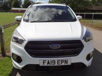 USED 2019 19 FORD KUGA 2.0 TDCi EcoBlue ST-Line SUV 5dr Diesel Manual Euro 6 (s/s) (150 ps)  19 INCH ALLOY WHEELS AND SIDE STEPS  