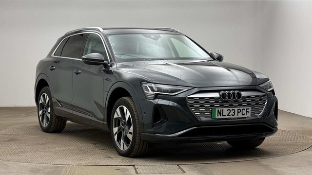 View our Audi Q8 E-Tron 50 Sport SUV 5dr Electric Auto quattro 95kWh (11kW Charger) (340 ps)