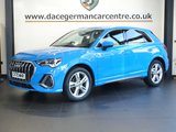 USED 2020 70 AUDI Q3 2.0 TDI 35 S line SUV 5dr Diesel S Tronic Euro 6 (s/s) (150 ps) BEAUTIFUL AUDI SUV - COMES WITH A FULL AUDI MAIN DEALER SERVICE HISTORY + VIRTUAL COCKPIT DIGITAL DASH DISPLAY + SATELLITE NAVIGATION + APPLE CARPLAY / ANDROID AUTO + REAR VIEW CAMERA + BANG & OLUFSEN SOUND SYSTEM + BLUETOOTH CONNECTIVITY + DAB DIGITAL RADIO + CRUISE CONTROL + AUTOMATIC LED HEADLIGHTS + IN CAR ENTERTAINMENT WITH TOUCH SCREEN MEDIA DISPLAY + COMFORT AND SOUND PACK + LANE ASSIST + DUAL ZONE CLIMATE CONTROL + AIR CONDITIONING + ECO STOP START SYSTEM + LED DAY TIME RUNNING LIGHTS