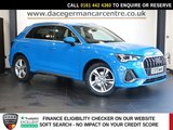 USED 2020 70 AUDI Q3 2.0 TDI 35 S line SUV 5dr Diesel S Tronic Euro 6 (s/s) (150 ps) BEAUTIFUL AUDI SUV - COMES WITH A FULL AUDI MAIN DEALER SERVICE HISTORY + VIRTUAL COCKPIT DIGITAL DASH DISPLAY + SATELLITE NAVIGATION + APPLE CARPLAY / ANDROID AUTO + REAR VIEW CAMERA + BANG & OLUFSEN SOUND SYSTEM + BLUETOOTH CONNECTIVITY + DAB DIGITAL RADIO + CRUISE CONTROL + AUTOMATIC LED HEADLIGHTS + IN CAR ENTERTAINMENT WITH TOUCH SCREEN MEDIA DISPLAY + COMFORT AND SOUND PACK + LANE ASSIST + DUAL ZONE CLIMATE CONTROL + AIR CONDITIONING + ECO STOP START SYSTEM + LED DAY TIME RUNNING LIGHTS