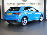 USED 2020 70 AUDI Q3 2.0 TDI 35 S line SUV 5dr Diesel S Tronic Euro 6 (s/s) (150 ps) BEAUTIFUL AUDI SUV - COMES WITH A FULL AUDI MAIN DEALER SERVICE HISTORY + VIRTUAL COCKPIT DIGITAL DASH DISPLAY + SATELLITE NAVIGATION + APPLE CARPLAY / ANDROID AUTO + REAR VIEW CAMERA + BANG & OLUFSEN SOUND SYSTEM + BLUETOOTH CONNECTIVITY + DAB DIGITAL RADIO + CRUISE CONTROL + AUTOMATIC LED HEADLIGHTS + IN CAR ENTERTAINMENT WITH TOUCH SCREEN MEDIA DISPLAY + COMFORT AND SOUND PACK + LANE ASSIST + DUAL ZONE CLIMATE CONTROL + AIR CONDITIONING + ECO STOP START SYSTEM + LED DAY TIME RUNNING LIGHTS