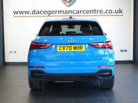 USED 2020 70 AUDI Q3 2.0 TDI 35 S line SUV 5dr Diesel S Tronic Euro 6 (s/s) (150 ps) BEAUTIFUL AUDI SUV - COMES WITH A FULL AUDI MAIN DEALER SERVICE HISTORY + VIRTUAL COCKPIT DIGITAL DASH DISPLAY + SATELLITE NAVIGATION + APPLE CARPLAY / ANDROID AUTO + REAR VIEW CAMERA + BANG & OLUFSEN SOUND SYSTEM + BLUETOOTH CONNECTIVITY + DAB DIGITAL RADIO + CRUISE CONTROL + AUTOMATIC LED HEADLIGHTS + IN CAR ENTERTAINMENT WITH TOUCH SCREEN MEDIA DISPLAY + COMFORT AND SOUND PACK + LANE ASSIST + DUAL ZONE CLIMATE CONTROL + AIR CONDITIONING + ECO STOP START SYSTEM + LED DAY TIME RUNNING LIGHTS