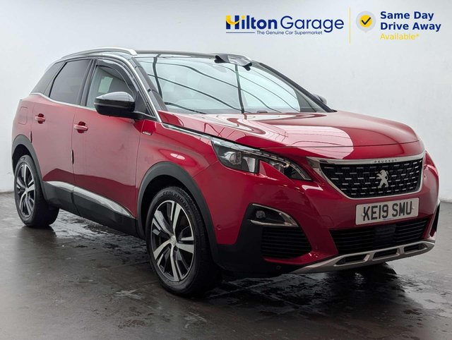 USED 2019 19 PEUGEOT 3008 1.2 3008 GT Line S/S 5dr CLICK+COLLECT / HOME DELIVERY