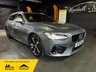 USED 2018 18 VOLVO V90 2.0 D4 R-Design Estate 5dr Diesel Auto Euro 6 (s/s) (190 ps) 2018 VOLVO V90 R-DESIGN 2.0 D4 - OSIMIUM GREY - 9 SERVICES TO 101K MILES - 2 PREVIOUS KEEPERS - HALF LEATHER - SPORT SEATS - REAR BLIND - LED HEADLIGHTS - SAT NAV - ELECTRIC FOLDING MIRRORS - CRUISE CONTROL