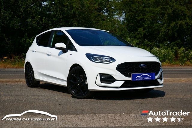 View our Ford Fiesta 1.0T EcoBoost MHEV ST-Line Edition Hatchback 5dr Petrol Manual Euro 6 (s/s) (125 ps)