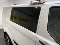 USED 2018 68 FORD TRANSIT CUSTOM 2.0 320 EcoBlue Crew Van Double Cab 5dr Diesel Manual L1 H1 Euro 6 (6 Seat) (105 ps) Bluetooth-Power fold mirrors-Cruise control & Limiter-Electric windows-Front & Rear park sensors Bluetooth-Cruise-Power fold electric heated mirrors-Front & Rear park sensors