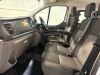 USED 2018 68 FORD TRANSIT CUSTOM 2.0 320 EcoBlue Crew Van Double Cab 5dr Diesel Manual L1 H1 Euro 6 (6 Seat) (105 ps) Bluetooth-Power fold mirrors-Cruise control & Limiter-Electric windows-Front & Rear park sensors Bluetooth-Cruise-Power fold electric heated mirrors-Front & Rear park sensors