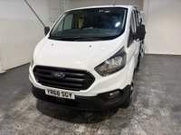 USED 2018 68 FORD TRANSIT CUSTOM 2.0 320 EcoBlue Crew Van Double Cab 5dr Diesel Manual L1 H1 Euro 6 (6 Seat) (105 ps) Bluetooth-Power fold mirrors-Cruise control & Limiter-Electric windows-Front & Rear park sensors Bluetooth-Cruise-Power fold electric heated mirrors-Front & Rear park sensors