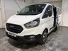USED 2018 68 FORD TRANSIT CUSTOM 2.0 320 EcoBlue Crew Van Double Cab 5dr Diesel Manual L1 H1 Euro 6 (6 Seat) (105 ps) Bluetooth-Power fold mirrors-Cruise control & Limiter-Electric windows-Front & Rear park sensors Bluetooth-Cruise-Power fold electric heated mirrors-Front & Rear park sensors