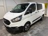 USED 2018 68 FORD TRANSIT CUSTOM 2.0 320 EcoBlue Crew Van Double Cab 5dr Diesel Manual L1 H1 Euro 6 (6 Seat) (105 ps) Bluetooth-Power fold mirrors-Cruise control & Limiter-Electric windows-Front & Rear park sensors Bluetooth-Cruise-Power fold electric heated mirrors-Front & Rear park sensors