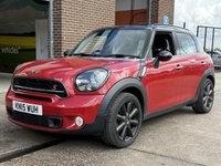 USED 2015 15 MINI COUNTRYMAN 2.0 Cooper SD SUV 5 Door Diesel Manual Red  AUTO LIGHTS+USB+AUX+2 KEYS