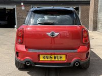 USED 2015 15 MINI COUNTRYMAN 2.0 Cooper SD SUV 5 Door Diesel Manual Red  AUTO LIGHTS+USB+AUX+2 KEYS