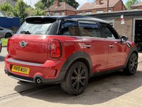 USED 2015 15 MINI COUNTRYMAN 2.0 Cooper SD SUV 5 Door Diesel Manual Red  AUTO LIGHTS+USB+AUX+2 KEYS