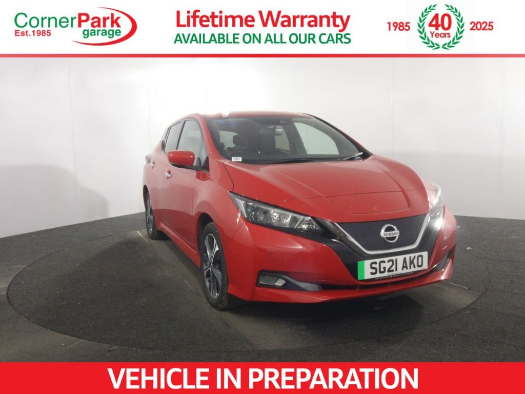 USED 2021 21 NISSAN LEAF 62kWh e+ N-Connecta Hatchback 5dr Electric Auto (217 ps) 