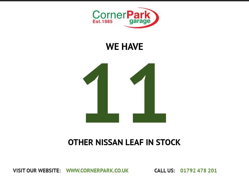 USED 2021 21 NISSAN LEAF 62kWh e+ N-Connecta Hatchback 5dr Electric Auto (217 ps) 