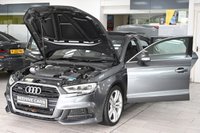 USED 2017 17 AUDI A3 2.0 TFSI S line Saloon 4dr Petrol S Tronic Auto 6Spd quattro Euro 6 (s/s) (190 ps) *HOME DELIVERY 7 DAY MONEY BACK*