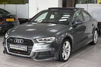 USED 2017 17 AUDI A3 2.0 TFSI S line Saloon 4dr Petrol S Tronic Auto 6Spd quattro Euro 6 (s/s) (190 ps) *HOME DELIVERY 7 DAY MONEY BACK*