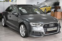 USED 2017 17 AUDI A3 2.0 TFSI S line Saloon 4dr Petrol S Tronic Auto 6Spd quattro Euro 6 (s/s) (190 ps) *HOME DELIVERY 7 DAY MONEY BACK*