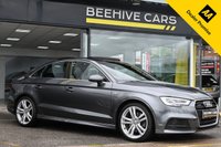 USED 2017 17 AUDI A3 2.0 TFSI S line Saloon 4dr Petrol S Tronic Auto 6Spd quattro Euro 6 (s/s) (190 ps) *HOME DELIVERY 7 DAY MONEY BACK*