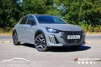 USED 2024 24 PEUGEOT 208 1.2 GT Hatchback 5dr Petrol Hybrid e-DSC6 Euro 6 (s/s) (100 ps) SELENIUM GREY PAINTWORK + 3D VIRTUAL COCKPIT + REVERSE CAMERA