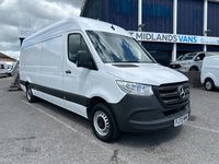 USED 2023 72 MERCEDES-BENZ SPRINTER 2.0 315 CDI Progressive Panel Van 5dr Diesel Manual RWD L3 H2 Euro 6 (s/s) (150 ps) 2023 reg, Great Van, Great Price