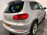 USED 2015 65 VOLKSWAGEN TIGUAN 2.0 TDI BlueMotion Tech R-Line Edition SUV 5dr Diesel DSG 4WD Euro 6 (s/s) (150 ps) Service History with 10 Stamps-Heated Leather