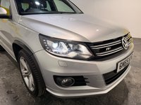 USED 2015 65 VOLKSWAGEN TIGUAN 2.0 TDI BlueMotion Tech R-Line Edition SUV 5dr Diesel DSG 4WD Euro 6 (s/s) (150 ps) Service History with 10 Stamps-Heated Leather