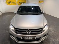 USED 2015 65 VOLKSWAGEN TIGUAN 2.0 TDI BlueMotion Tech R-Line Edition SUV 5dr Diesel DSG 4WD Euro 6 (s/s) (150 ps) Service History with 10 Stamps-Heated Leather