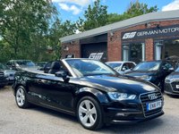 USED 2016 16 AUDI A3 CABRIOLET 1.4 TFSI CoD Sport Convertible 2dr Petrol Manual Euro 6 (s/s) (Nav) (150 ps) 